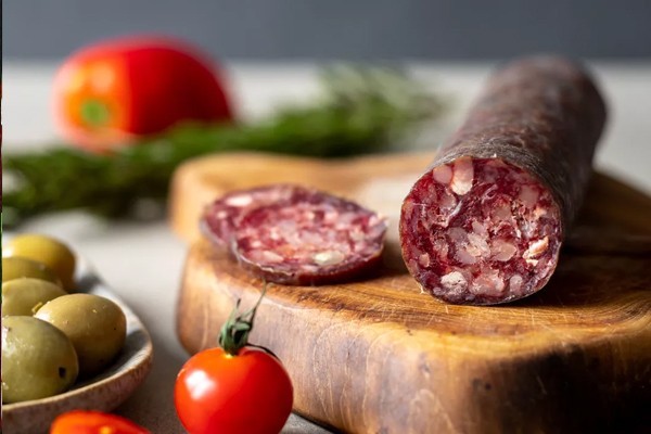 Saucisson sec de boeuf - Boucherie halal La Ferme du Kremlin - Bicetre
