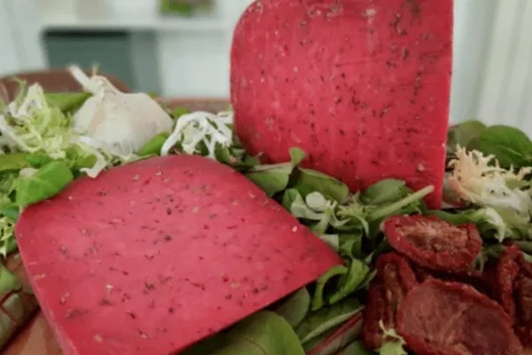 Gouda pesto rouge   - Boucherie halal La Ferme du Kremlin - Bicetre